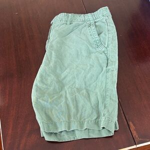 Lucky Brand Men's Olive Flat Front Shorts